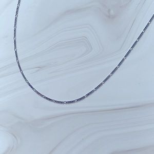 Sterling silver chain necklace